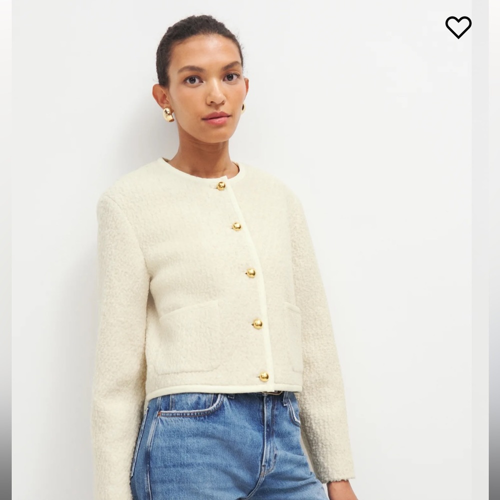 Reformation Dale Cropped Jacket